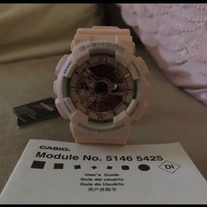 G Shock Dusty Pink Rose Gold